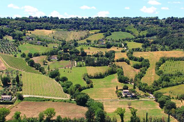 Panorama dalla città di Orvieto