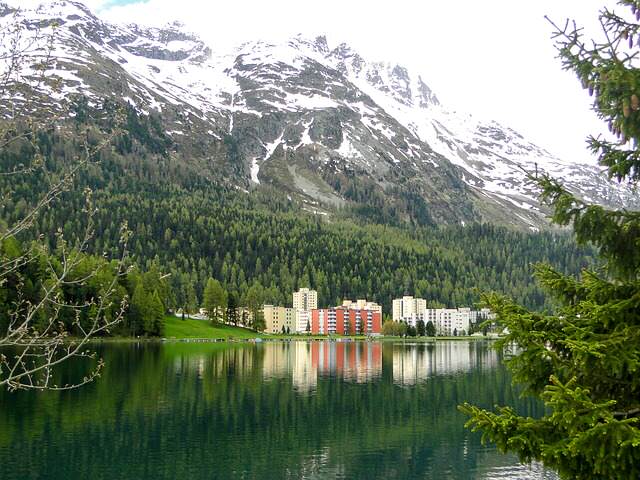 St Moritz e il treno del Bernina